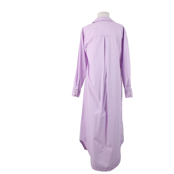 Maeve Dress NEW $148 Sz XS Lavender Purple Buttons 100% Cotton Dress