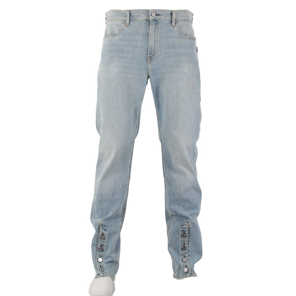 Shane Gonzales Jeans Midnight Studios Sz 33 x 33 Blue Denim Cotton Elastane Jean