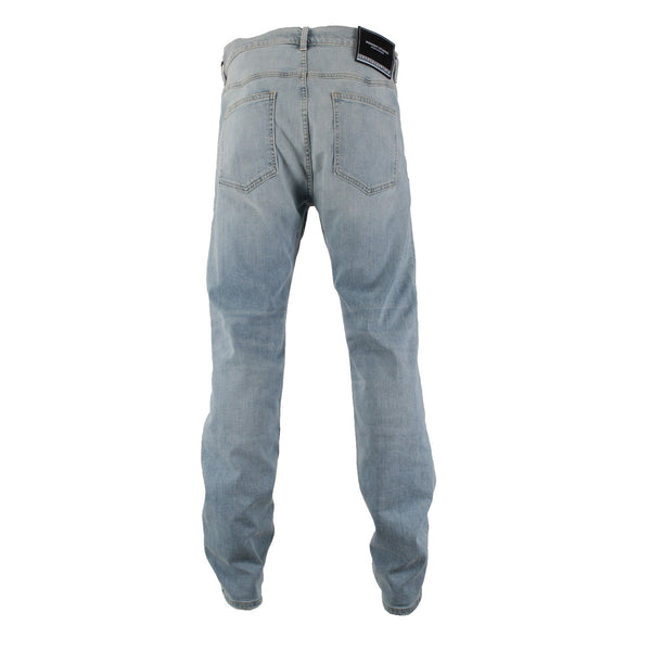 Shane Gonzales Jeans Midnight Studios Sz 33 x 33 Blue Denim Cotton Elastane Jean