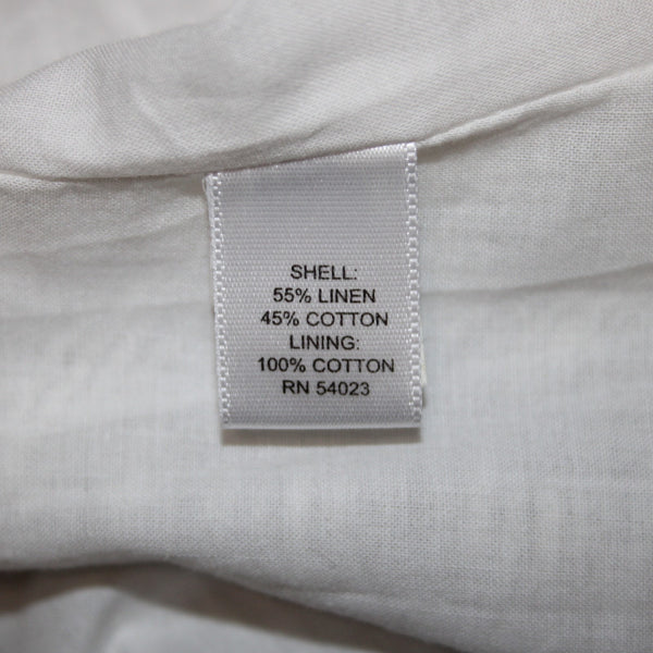 Banana Republic Dress NEW $70 Sz 6 White Grey Striped Strapless Linen Cotton