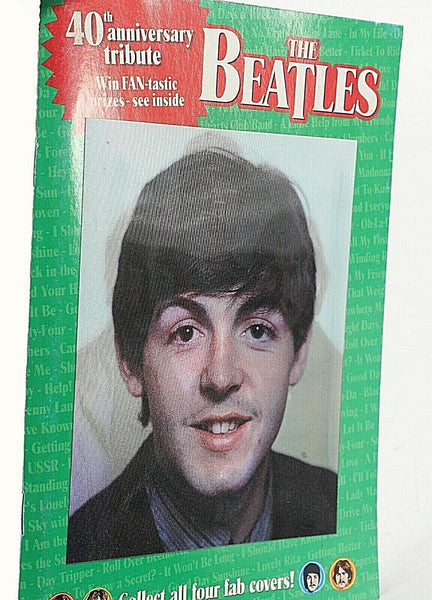 The Beatles Hologram Cover 1 of 4  40th Anniversary Tribute 2003 Mini Mags