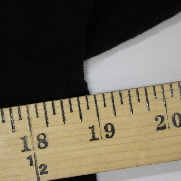 Pure Jill Sz M Black Stretch Shrt Sleeve Unlined Pima Cotton Modal Spandex Dress