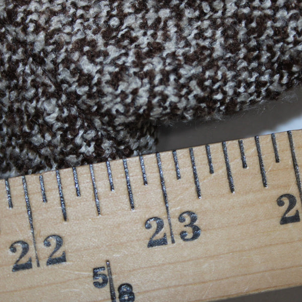 Coldwater Creek NEW $99 Sz 1X Brown Cream Pockets Polyester Wool Jacket