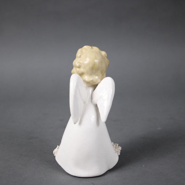 Fine A QualityvWhite Gold Multi Fine Quality Japan 5" Angel Girl Kiss Figurine