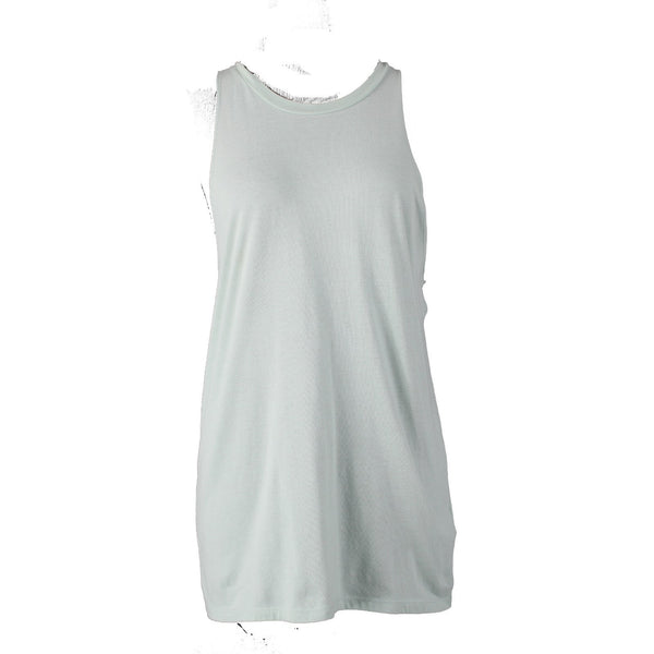 Pink AW Top NEW $30 Sz SP Mint Green Twisted Racer Back Cotton Poly AW Top