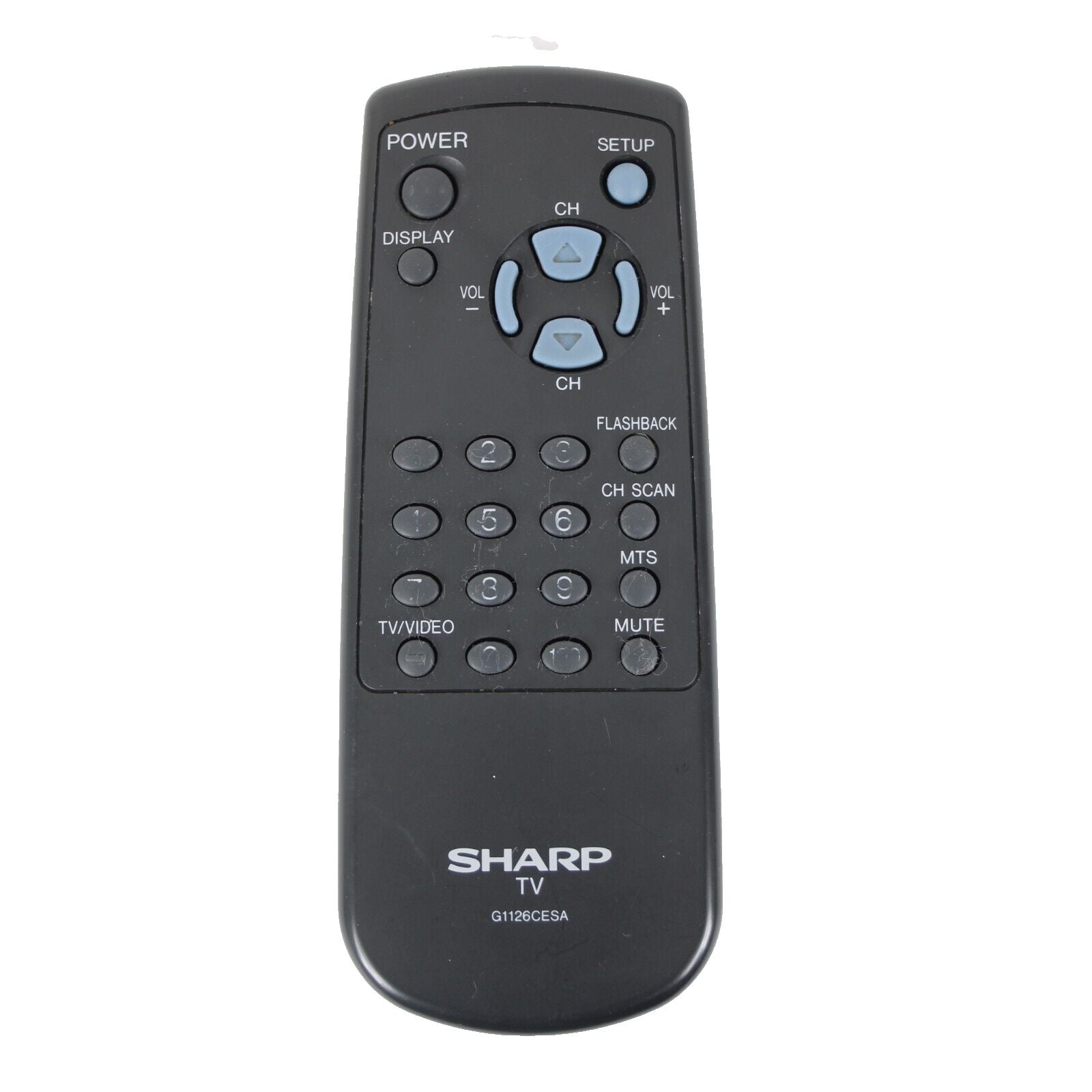 Sharp TV G1126CESA NOT TESTED Remote Control