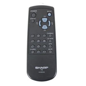 Sharp TV G1126CESA NOT TESTED Remote Control