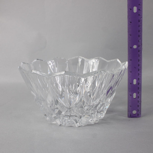 JG Durand Bowl Cristal D'Arques Cathedral Pattern Cut Lead Crystal Bowl