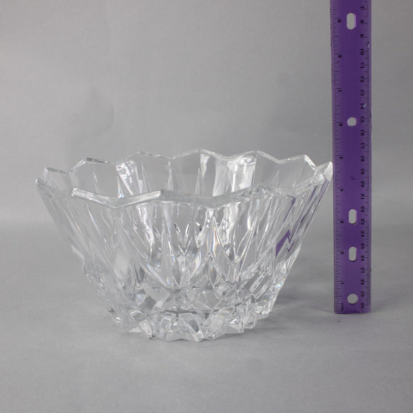 JG Durand Bowl Cristal D'Arques Cathedral Pattern Cut Lead Crystal Bowl