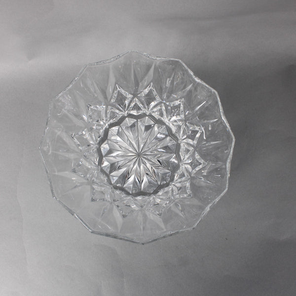 JG Durand Bowl Cristal D'Arques Cathedral Pattern Cut Lead Crystal Bowl