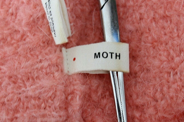 Moth XS Coral Acrylic Wool Polyester Alpaca Pullover Sweater