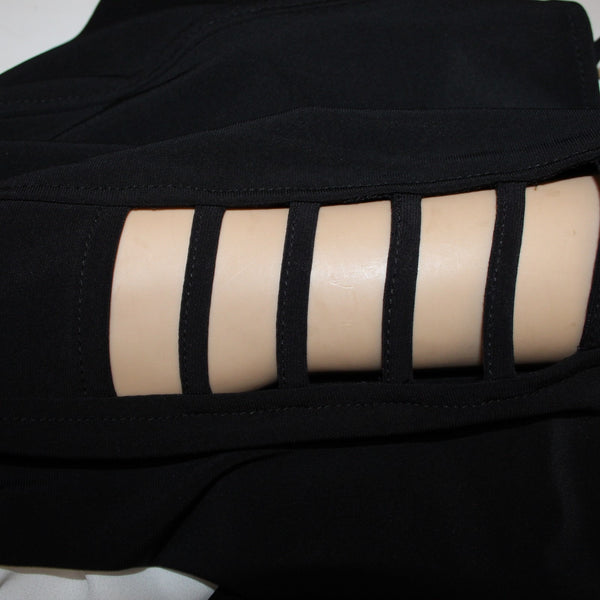 Joseph Robkoff Top Sz 16 Black White Layered 100% Polyester Top