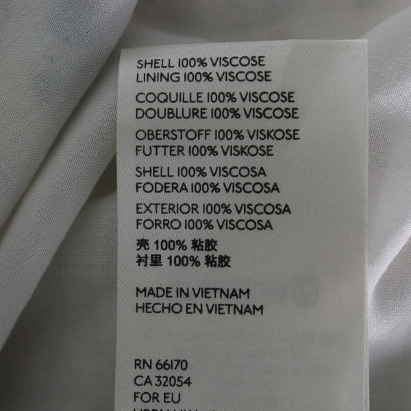 Free People NEW $128 Sz 6 Yellow Multi Floral Lined V Tie Smocked Viscose Dress