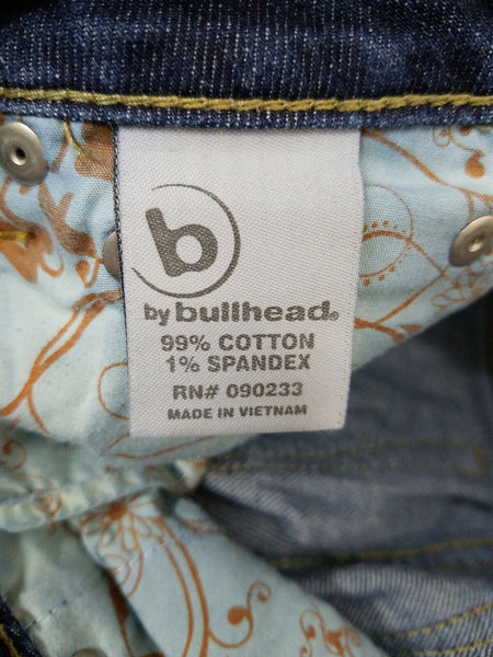 Bullhead Super Skinny Sz 3S x 28 Denim 5 Pocket Jeans