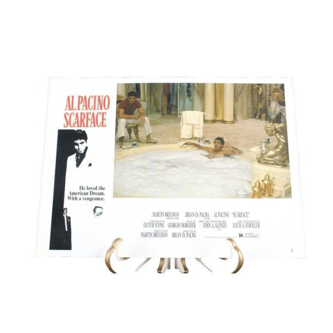 Al Pacino Scarface 1983 Universal Studios 8 X 11 Bath Tub Scene Photograph