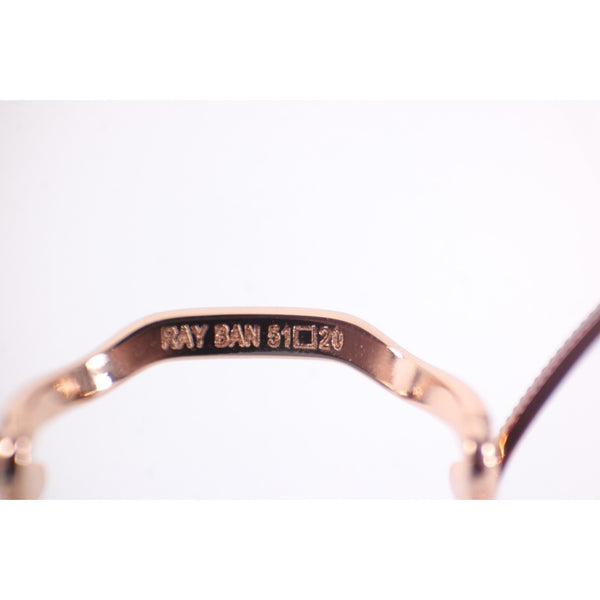 Ray Ban NEW Frames Jack RB 6465 3176 51 20 140 Rose Gold Tone W/ Case Frames