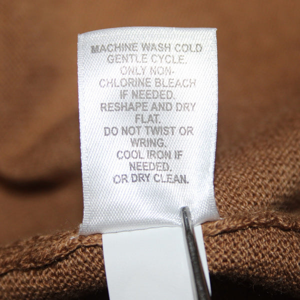 J Jill Sweater NEW $79 Vicuna Sz M Brown Turtleneck Tunic Cotton Viscose Sweater