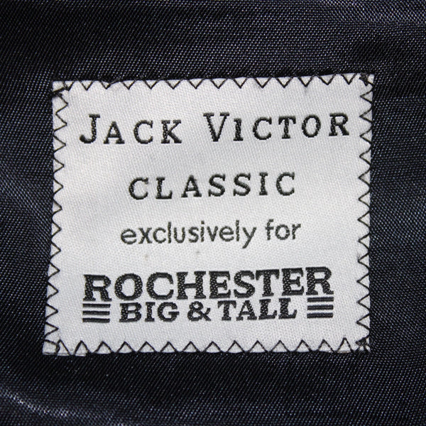 Jack Victor Sz 52PL Blazer Jacket Powellwood Navy Blue Two Button 100% Wool