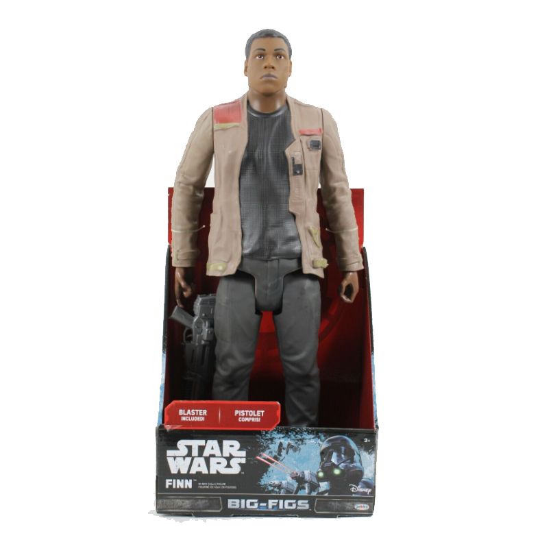 Disney NEW Star Wars 2016 Finn 18" Figure With Blaster Collectible