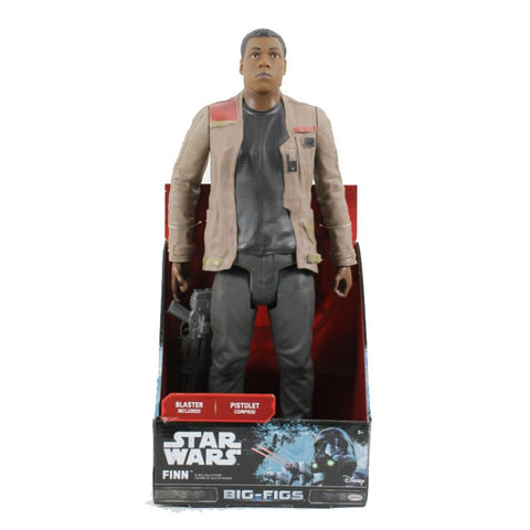Disney NEW Star Wars 2016 Finn 18" Figure With Blaster Collectible