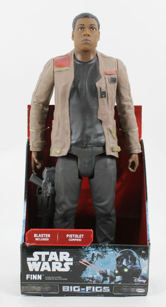 Disney NEW Star Wars 2016 Finn 18" Figure With Blaster Collectible
