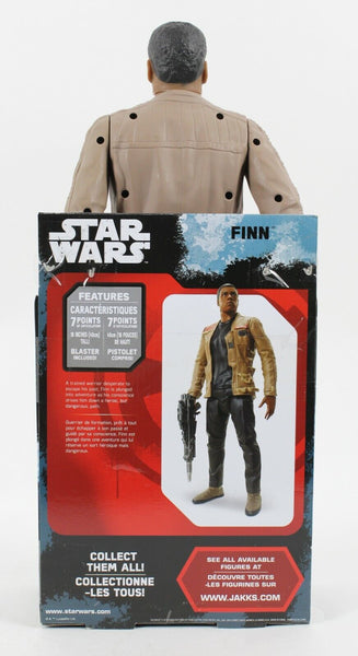 Disney NEW Star Wars 2016 Finn 18" Figure With Blaster Collectible