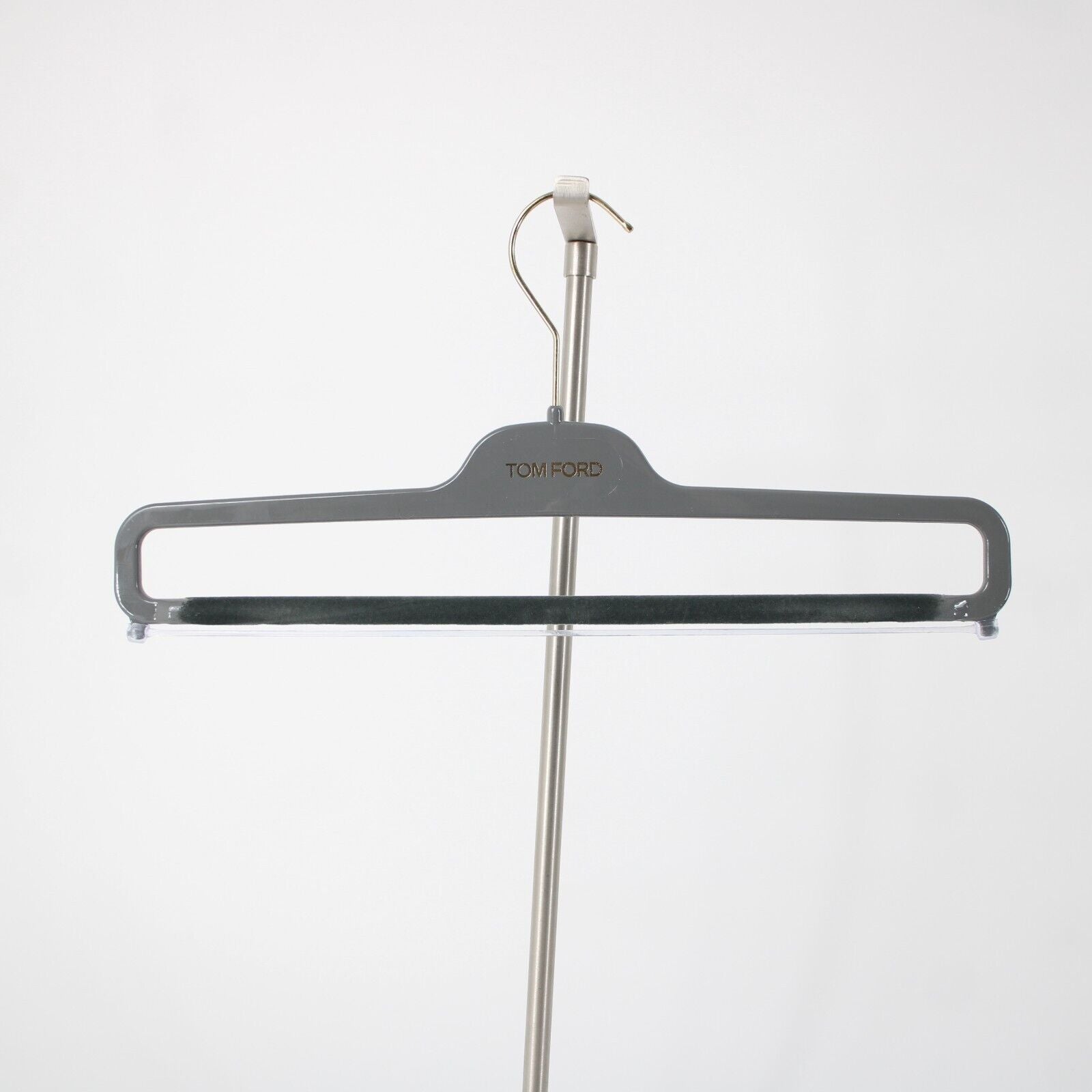 Tom Ford Gray Plastic 15" Set Of 2 Hangers
