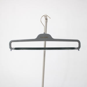Tom Ford Gray Plastic 15" Set Of 2 Hangers