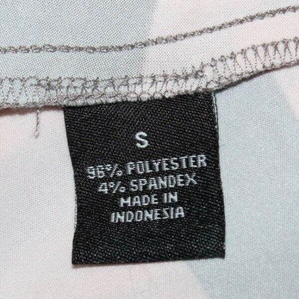 Sam and Jess NEW Sz S Black Gray Multi Stripes Polyester Spandex Shift Dress