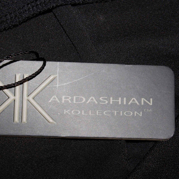 Kardashian Kollection Sz 12 Black With Gold Buckle Skirt
