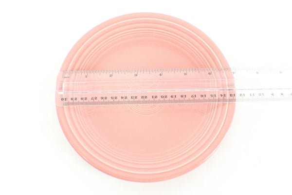 Fiesta Homer Laughlin Company USA Salmon Rose 7.25" Bread Plate