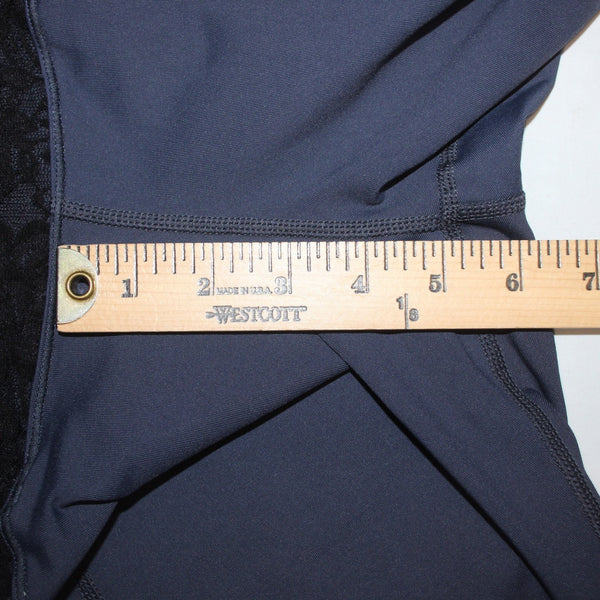 Vimmia AW Shorts Sz S x 16 Navy Blue Black Lace Back Nylon Spandex AW Shorts