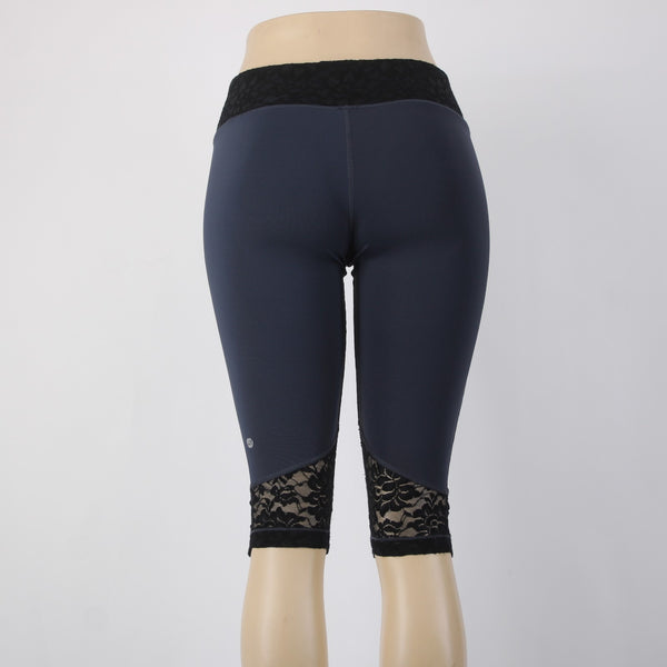 Vimmia AW Shorts Sz S x 16 Navy Blue Black Lace Back Nylon Spandex AW Shorts