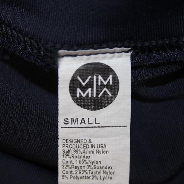 Vimmia AW Shorts Sz S x 16 Navy Blue Black Lace Back Nylon Spandex AW Shorts