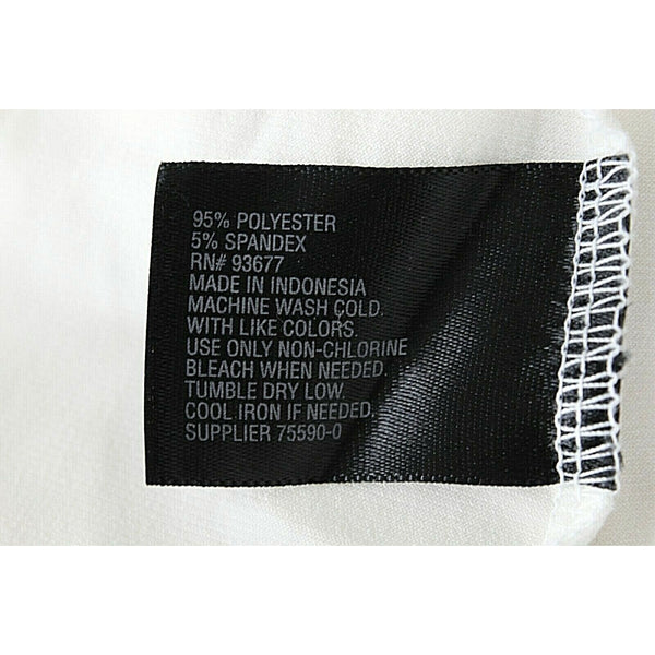 Worthington Sz S Cream Polyester Spandex Knit Long Sleeve Blouse Top