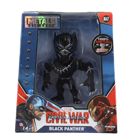Jada Marvel Captain America M47 Black Panther Metals Die Cast Collectible