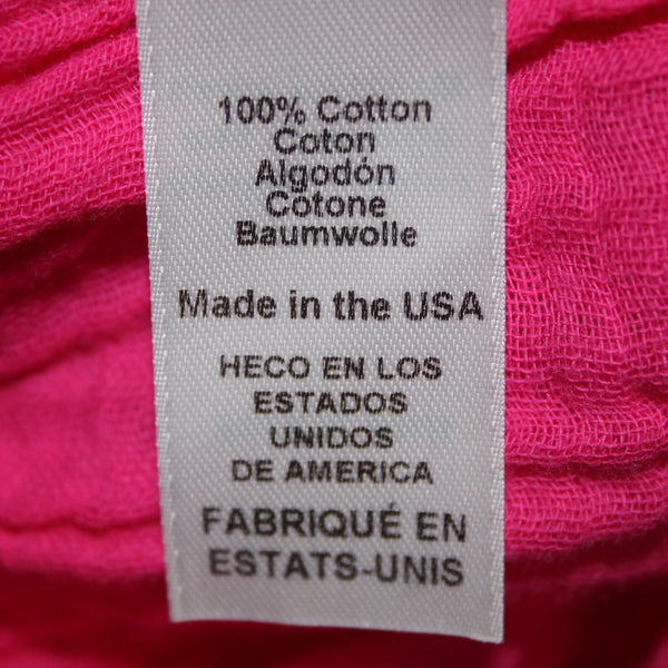 Michael Stars Top NEW $98 Simone Sz XL Magenta Pink Double Gauze Cotton Tube Top