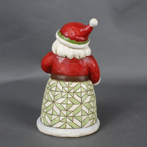 Jim Shore 2012 Heartwood Creek 4027706 Giving Its Own Gift 5" Santa Claus Figure