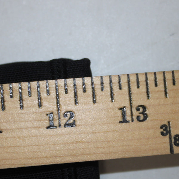 Lululemon AW Pant Sz 6 x 30 Black Mesh Ruch Pull On Nylon Lycra Elastane AW Pant