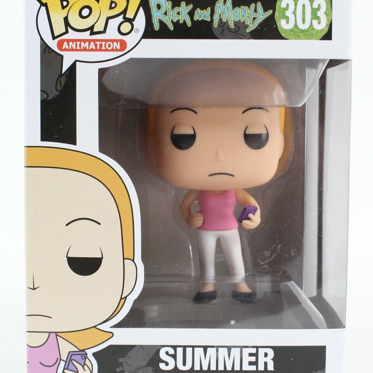Funko POP Anitmation Rick And Morty 2017 Summer #303 Vinyl Figure Collectible