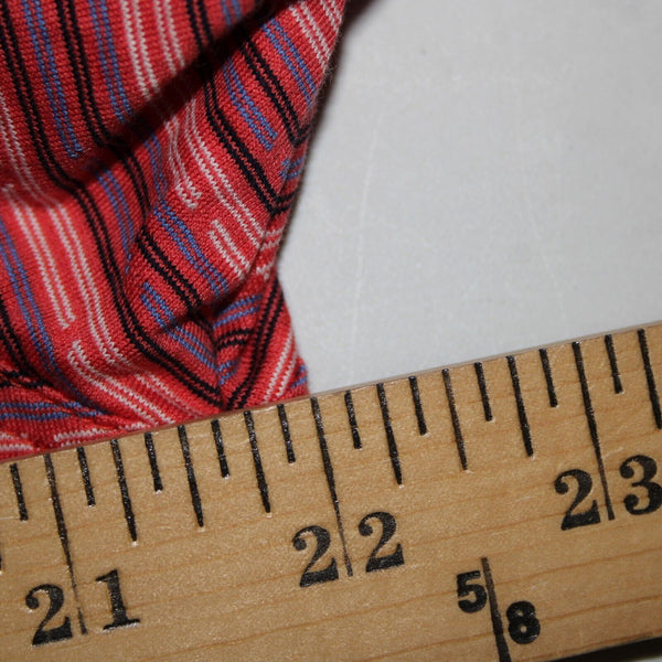 Kinloch Anderson Sz L Cora lPink Blue Cream Two Ply100% Combed Cotton Shirt