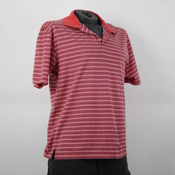 Kinloch Anderson Sz L Cora lPink Blue Cream Two Ply100% Combed Cotton Shirt