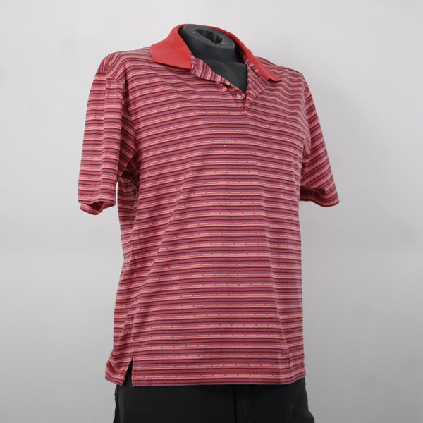 Kinloch Anderson Sz L Cora lPink Blue Cream Two Ply100% Combed Cotton Shirt