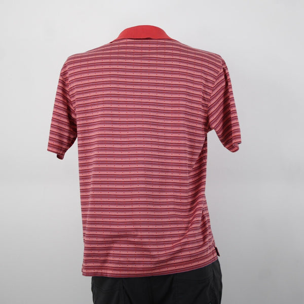 Kinloch Anderson Sz L Cora lPink Blue Cream Two Ply100% Combed Cotton Shirt