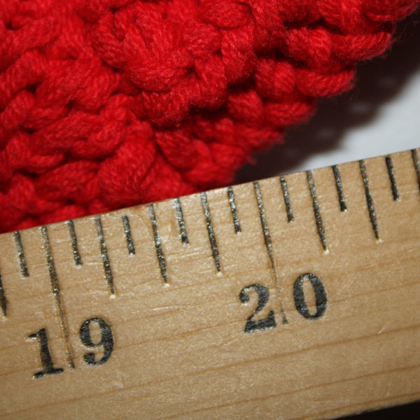 Kensie Sz M Red Open Knit Cowl Neck Long Sleeve Cotton Acrylic Sweater