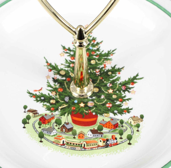Pfaltzgraff Christmas Heritage 2-Tier Serving Tray