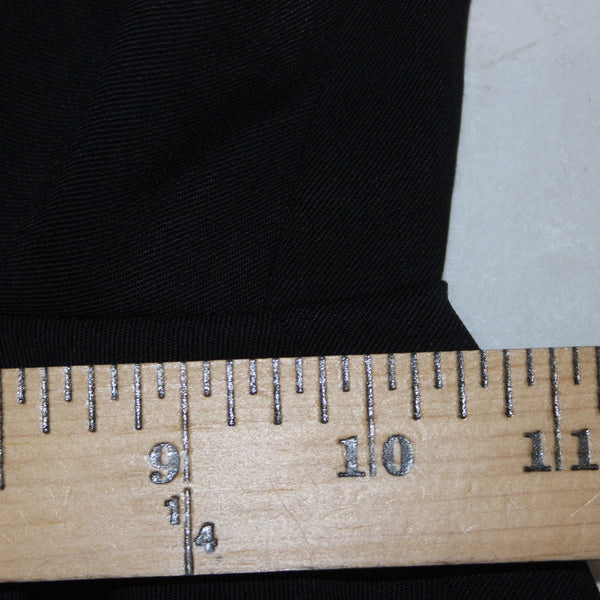 Maje Pant NEW $295 Paris Sz 34 x 30 Black Belted Tie Ankle Poly Virgin Wool Pant