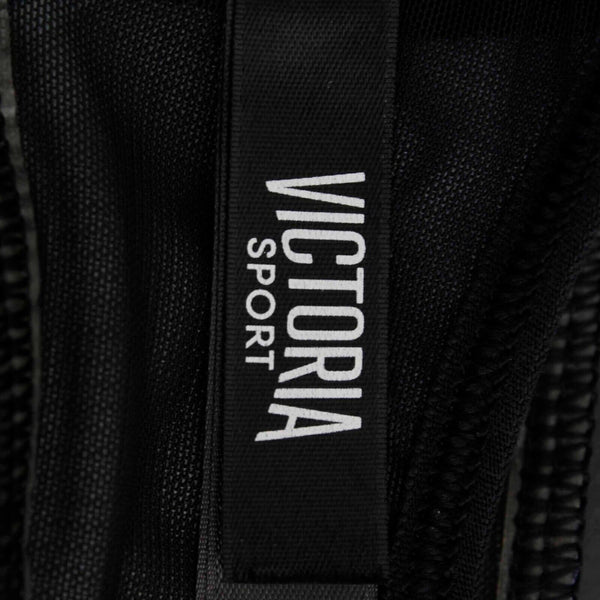 Victoria Sport Sz SP Black Navy White Racerback Poly Elastane AW Sports Bra