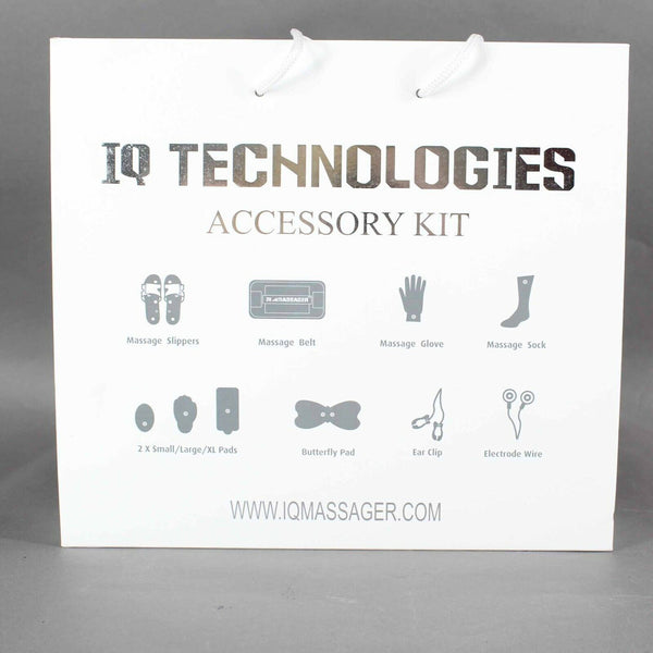 IQ Technologies Massage Slippers Belt Glove Sock Electrode Pads Plus Accessories