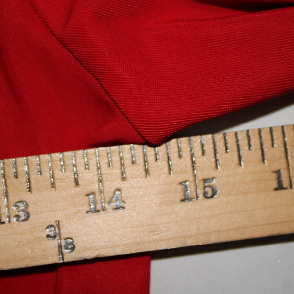 Kippys XS S No Size Red Silver Rhinestones Collared No Fabric Label AS IS Top